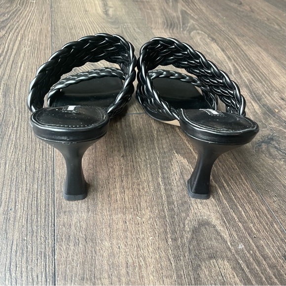 Nine West Braided Square Toe Kitten Heels - Picture 4 of 7